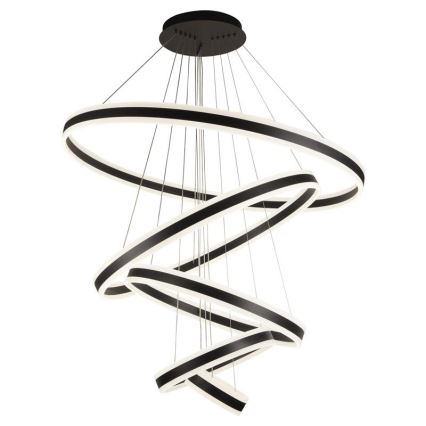 LED Stmívatelný lustr na lanku LED/420W/230V 3000-6500K pr. 100 cm + dálkové ovládání