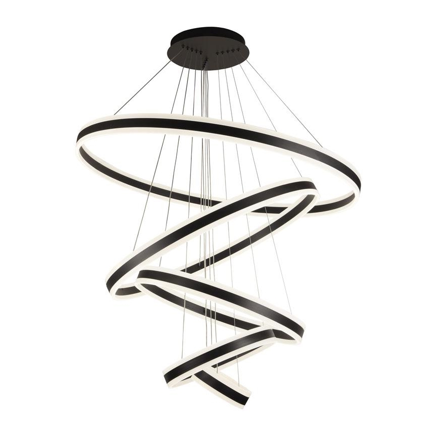 LED Stmívatelný lustr na lanku LED/420W/230V 3000-6500K pr. 100 cm + dálkové ovládání