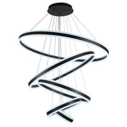 LED Stmívatelný lustr na lanku LED/420W/230V 3000-6500K pr. 100 cm + dálkové ovládání