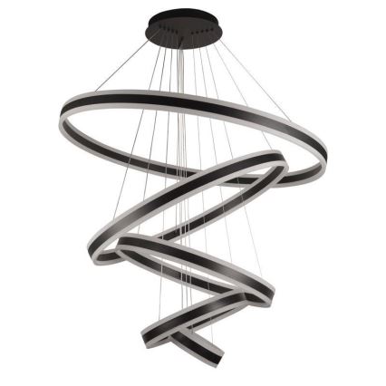 LED Stmívatelný lustr na lanku LED/420W/230V 3000-6500K pr. 100 cm + dálkové ovládání
