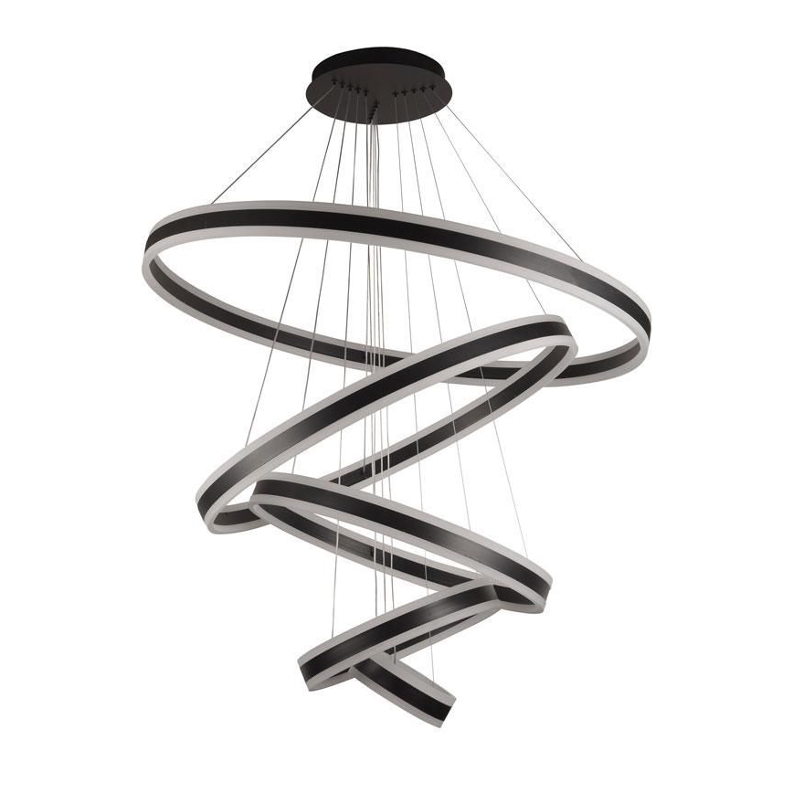 LED Stmívatelný lustr na lanku LED/420W/230V 3000-6500K pr. 100 cm + dálkové ovládání