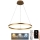 LED Stmívatelný lustr na lanku LED/42W/230V 3000-6500K pr. 60 cm + dálkové ovládání