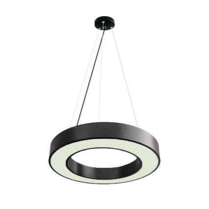 LED Stmívatelný lustr na lanku LED/45W/230V 3000-6500K černá + dálkové ovládání