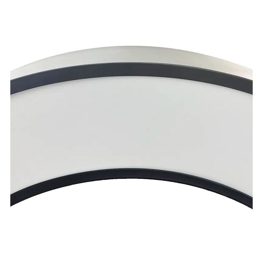 LED Stmívatelný lustr na lanku LED/45W/230V 3000-6500K černá + dálkové ovládání