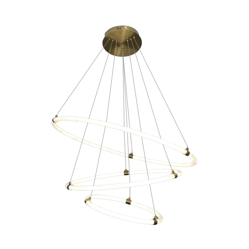 LED Stmívatelný lustr na lanku LED/45W/230V 3000-6500K + dálkové ovládání