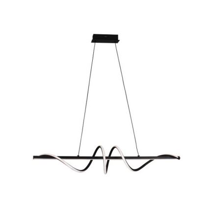 LED Stmívatelný lustr na lanku LED/50W/230V 3000-6500K 100 cm + dálkové ovládání