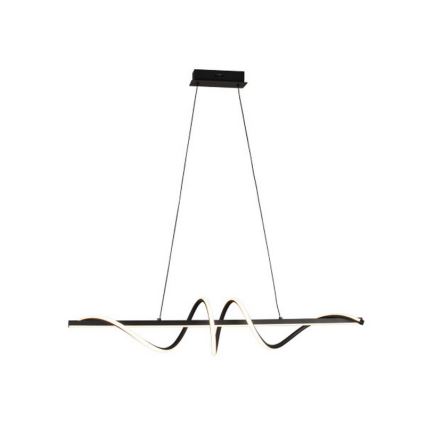 LED Stmívatelný lustr na lanku LED/50W/230V 3000-6500K 100 cm + dálkové ovládání