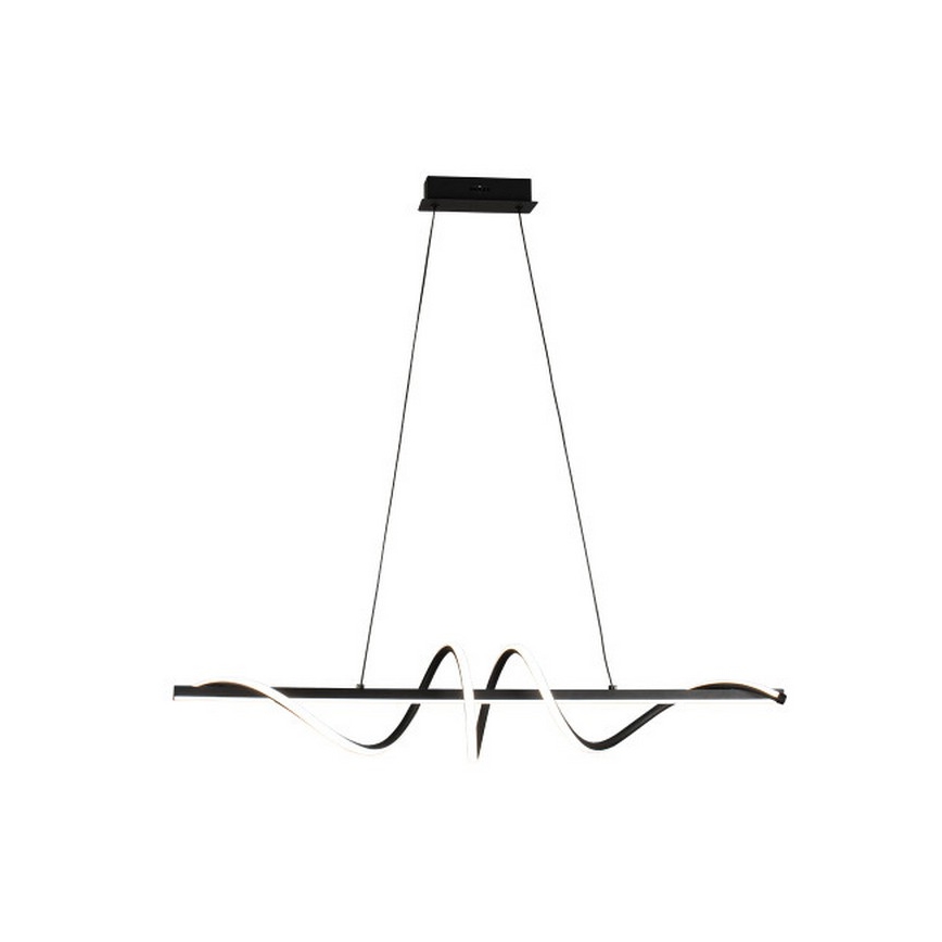 LED Stmívatelný lustr na lanku LED/50W/230V 3000-6500K 100 cm + dálkové ovládání