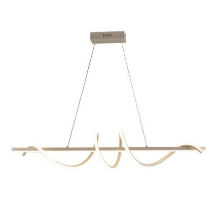 LED Stmívatelný lustr na lanku LED/50W/230V 3000-6500K 100 cm + dálkové ovládání