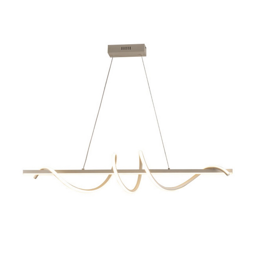 LED Stmívatelný lustr na lanku LED/50W/230V 3000-6500K 100 cm + dálkové ovládání