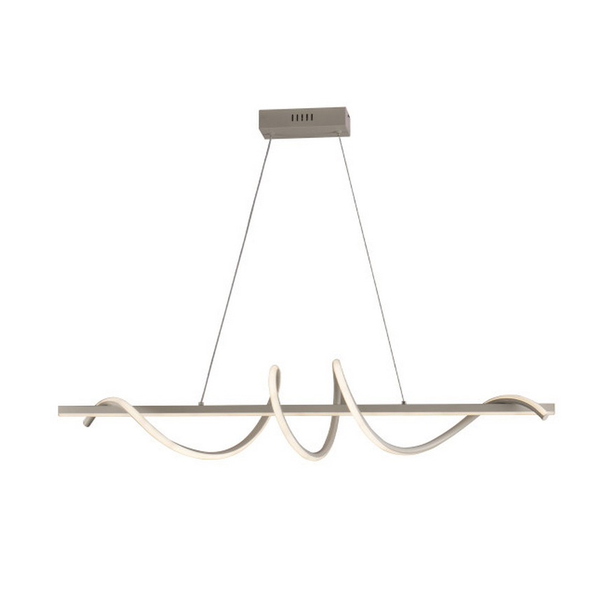 LED Stmívatelný lustr na lanku LED/50W/230V 3000-6500K 100 cm + dálkové ovládání