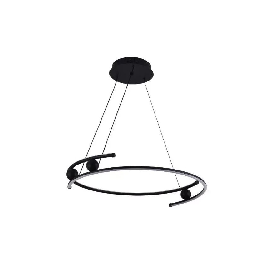 LED Stmívatelný lustr na lanku LED/50W/230V 3000-6500K + dálkové ovládání