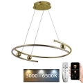 LED Stmívatelný lustr na lanku LED/50W/230V 3000-6500K + dálkové ovládání