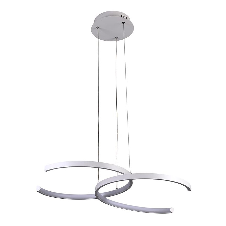LED Stmívatelný lustr na lanku LED/50W/230V 3000-6500K + dálkové ovládání