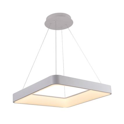 LED Stmívatelný lustr na lanku LED/55W/230V 3000-6500K bílá + dálkové ovládání
