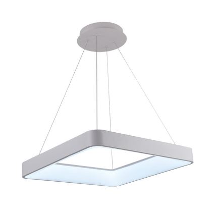 LED Stmívatelný lustr na lanku LED/55W/230V 3000-6500K bílá + dálkové ovládání