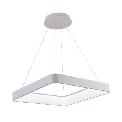 LED Stmívatelný lustr na lanku LED/55W/230V 3000-6500K bílá + dálkové ovládání