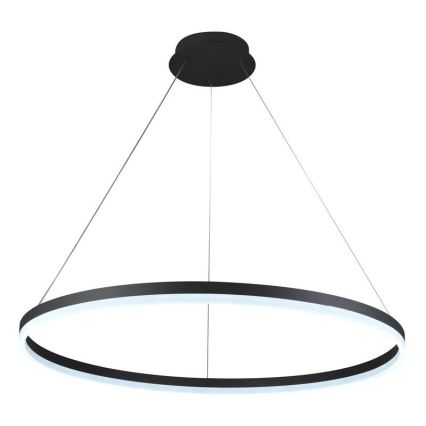 LED Stmívatelný lustr na lanku LED/55W/230V 3000-6500K pr. 80 cm + dálkové ovládání
