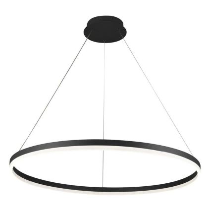 LED Stmívatelný lustr na lanku LED/55W/230V 3000-6500K pr. 80 cm + dálkové ovládání