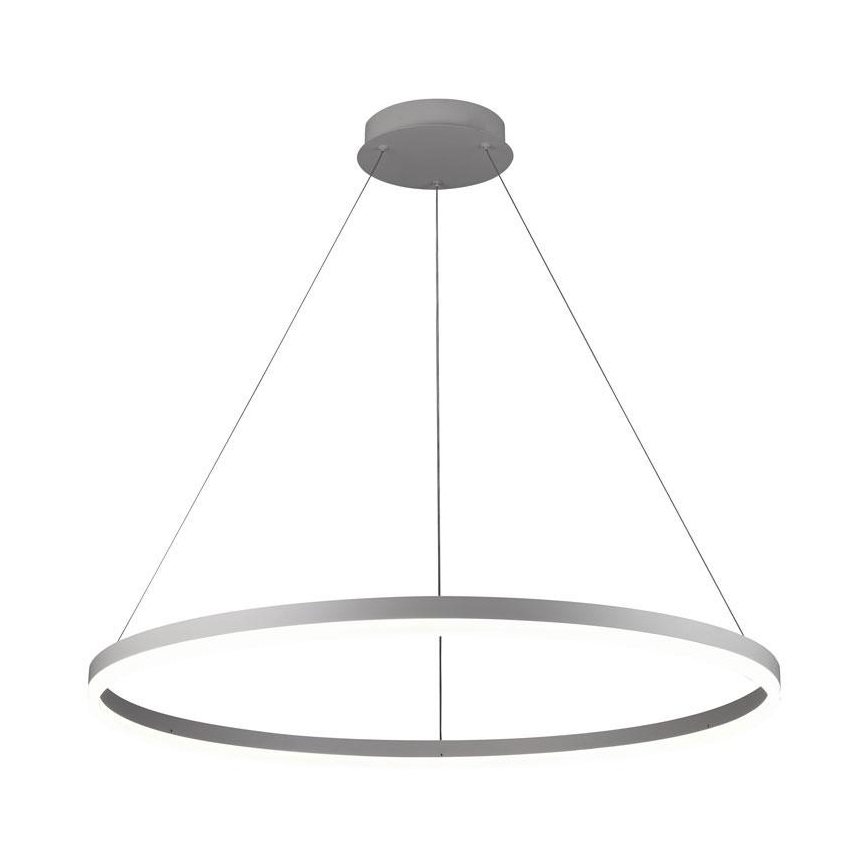 LED Stmívatelný lustr na lanku LED/55W/230V 3000-6500K pr. 80 cm + dálkové ovládání