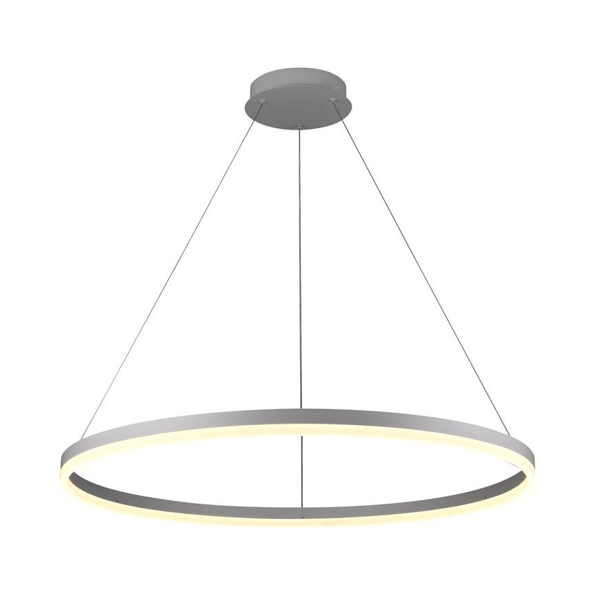 LED Stmívatelný lustr na lanku LED/55W/230V 3000-6500K pr. 80 cm + dálkové ovládání