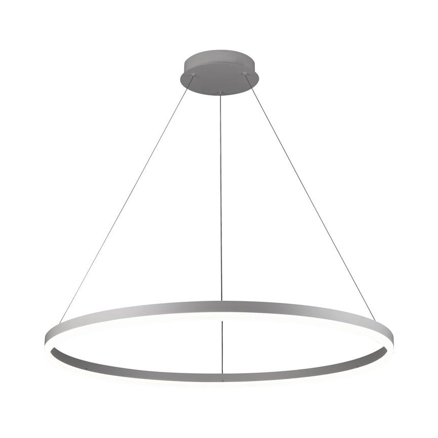 LED Stmívatelný lustr na lanku LED/55W/230V 3000-6500K pr. 80 cm + dálkové ovládání