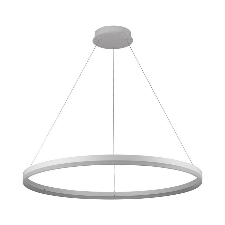 LED Stmívatelný lustr na lanku LED/55W/230V 3000-6500K pr. 80 cm + dálkové ovládání