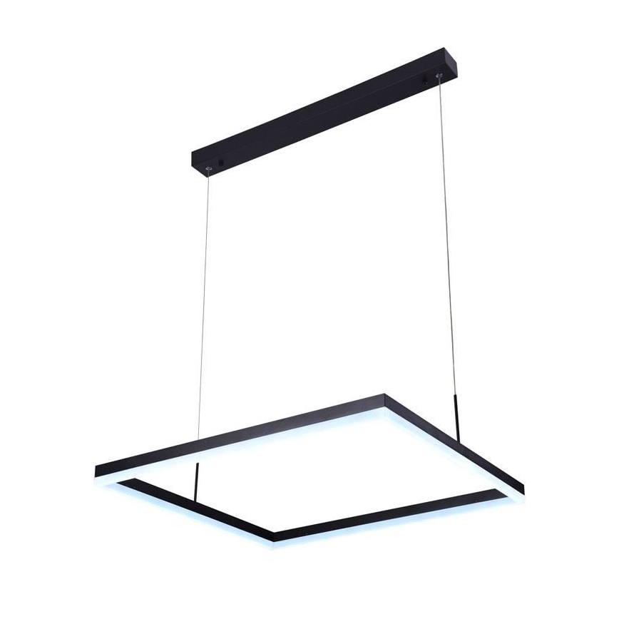 LED Stmívatelný lustr na lanku LED/55W/230V 3000-6500K + dálkové ovládání