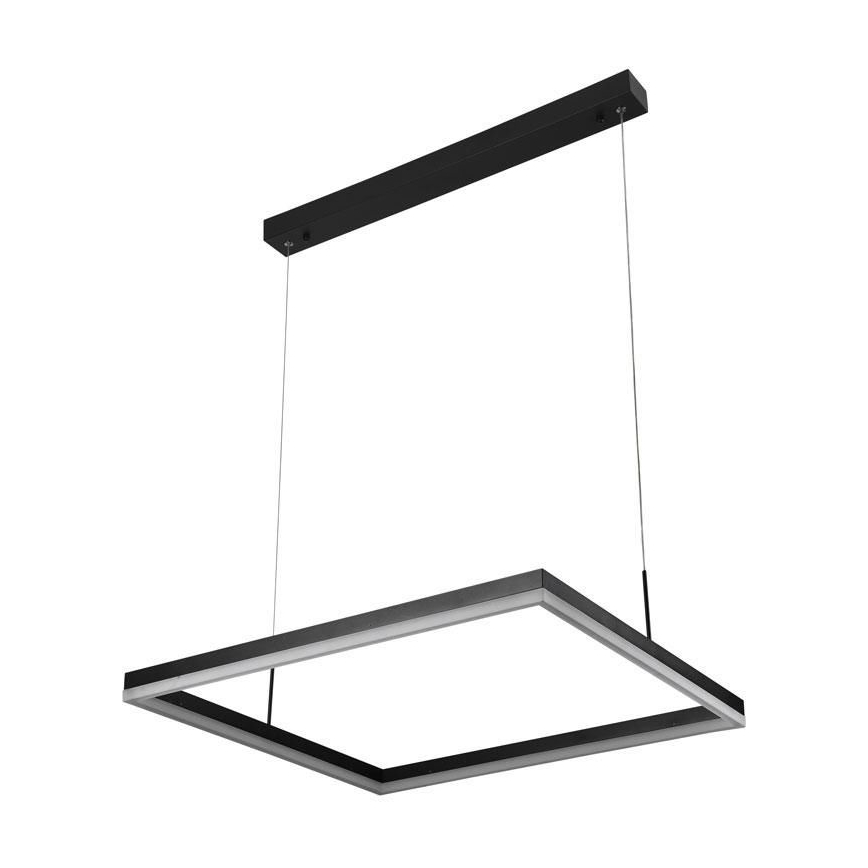 LED Stmívatelný lustr na lanku LED/55W/230V 3000-6500K + dálkové ovládání
