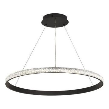 LED Stmívatelný lustr na lanku LED/55W/230V 3000-6500K + dálkové ovládání