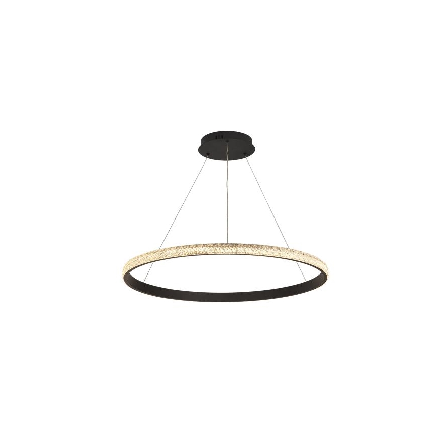 LED Stmívatelný lustr na lanku LED/55W/230V 3000-6500K + dálkové ovládání