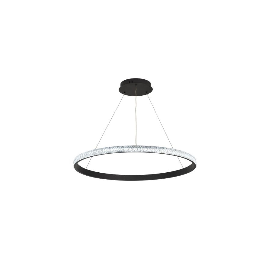 LED Stmívatelný lustr na lanku LED/55W/230V 3000-6500K + dálkové ovládání