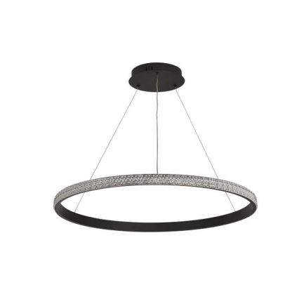 LED Stmívatelný lustr na lanku LED/55W/230V 3000-6500K + dálkové ovládání
