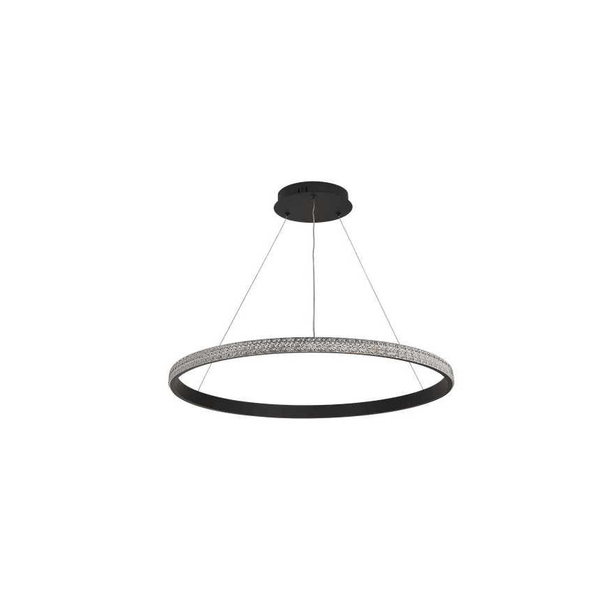 LED Stmívatelný lustr na lanku LED/55W/230V 3000-6500K + dálkové ovládání