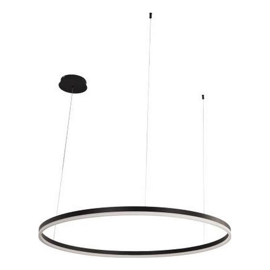 LED Stmívatelný lustr na lanku LED/55W/230V 3000-6500K + dálkové ovládání