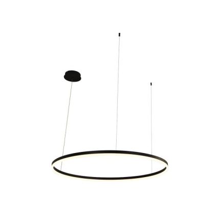 LED Stmívatelný lustr na lanku LED/55W/230V 3000-6500K + dálkové ovládání