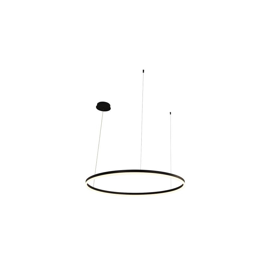 LED Stmívatelný lustr na lanku LED/55W/230V 3000-6500K + dálkové ovládání