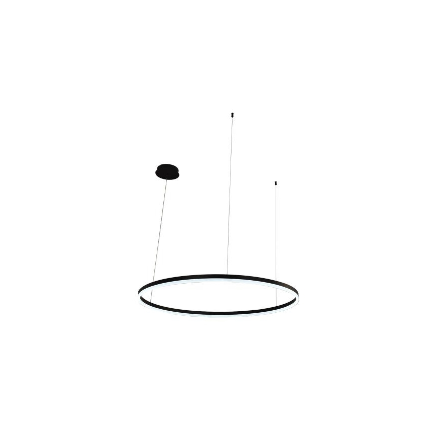 LED Stmívatelný lustr na lanku LED/55W/230V 3000-6500K + dálkové ovládání