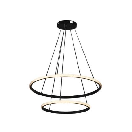 LED Stmívatelný lustr na lanku LED/55W/230V 3000-6500K pr. 60 cm + dálkové ovládání