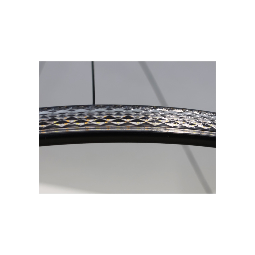 LED Stmívatelný lustr na lanku LED/55W/230V 3000-6500K pr. 60 cm + dálkové ovládání