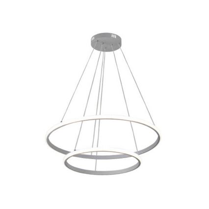 LED Stmívatelný lustr na lanku LED/55W/230V 3000-6500K pr. 60 cm + dálkové ovládání