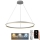 LED Stmívatelný lustr na lanku LED/55W/230V 3000-6500K pr. 80 cm + dálkové ovládání