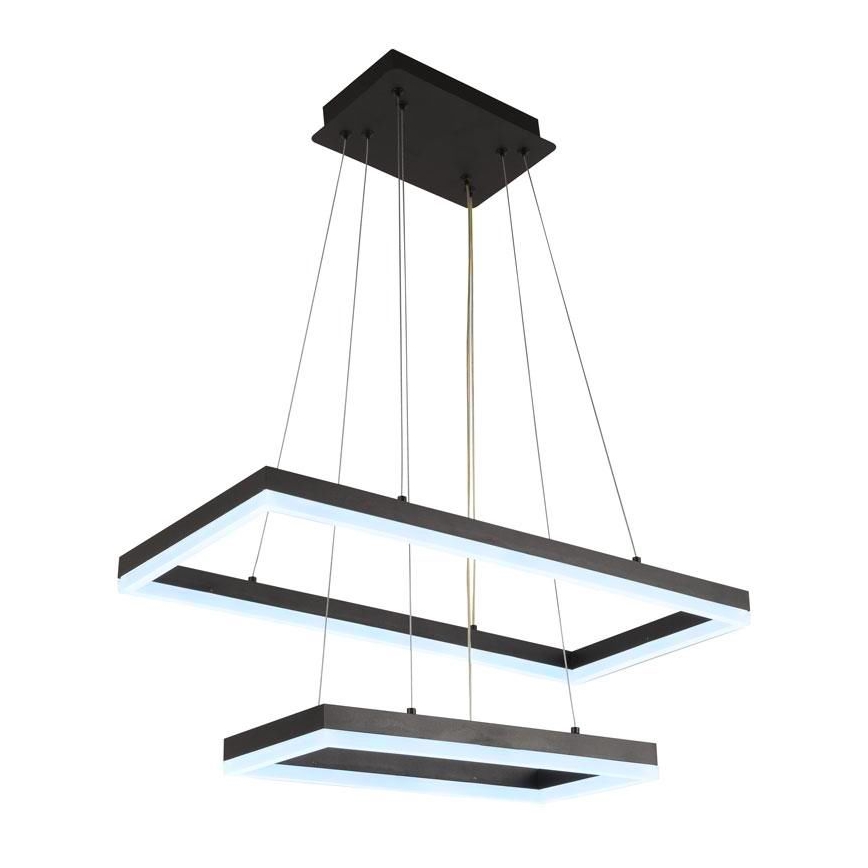 LED Stmívatelný lustr na lanku LED/65W/230V 3000-6500K + dálkové ovládání