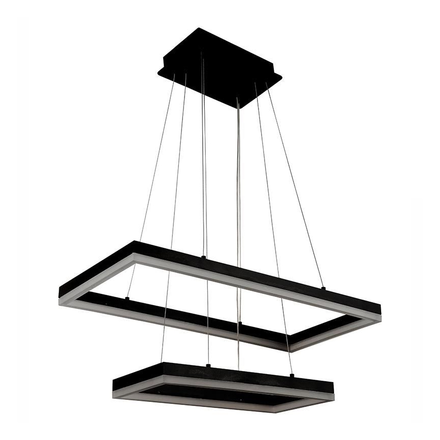 LED Stmívatelný lustr na lanku LED/65W/230V 3000-6500K + dálkové ovládání