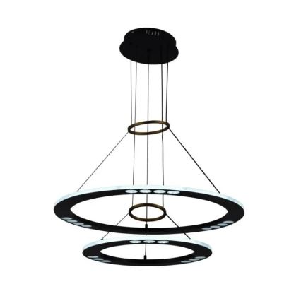 LED Stmívatelný lustr na lanku LED/65W/230V 3000-6500K + dálkové ovládání