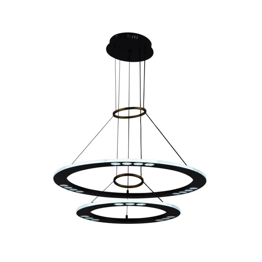 LED Stmívatelný lustr na lanku LED/65W/230V 3000-6500K + dálkové ovládání