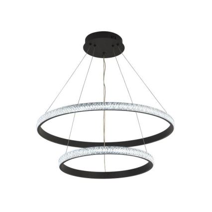LED Stmívatelný lustr na lanku LED/65W/230V 3000-6500K pr. 60 cm + dálkové ovládání