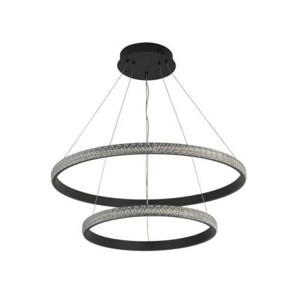 LED Stmívatelný lustr na lanku LED/65W/230V 3000-6500K pr. 60 cm + dálkové ovládání