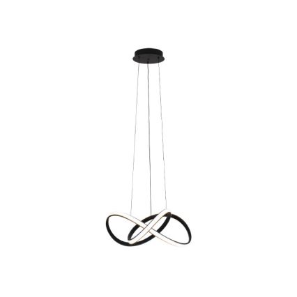LED Stmívatelný lustr na lanku LED/65W/230V 3000-6500K pr. 49 cm + dálkové ovládání