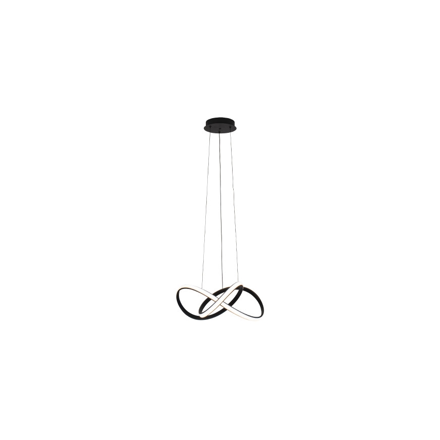 LED Stmívatelný lustr na lanku LED/65W/230V 3000-6500K pr. 49 cm + dálkové ovládání